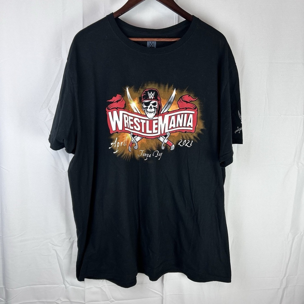 WWE Wrestlmania 2021 Tampa Bay Size‎ 3X "Aye Was There"